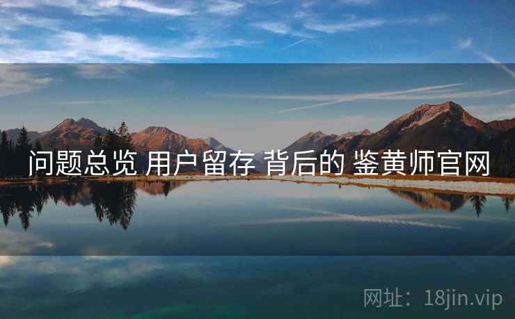 问题总览 用户留存 背后的 鉴黄师官网  第1张