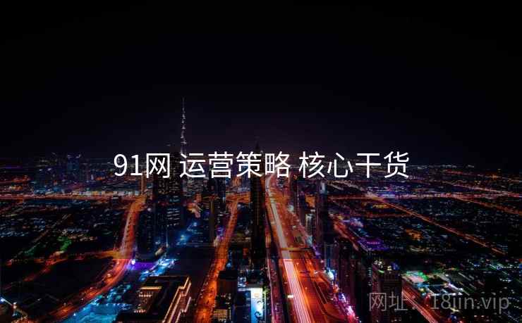 91网 运营策略 核心干货