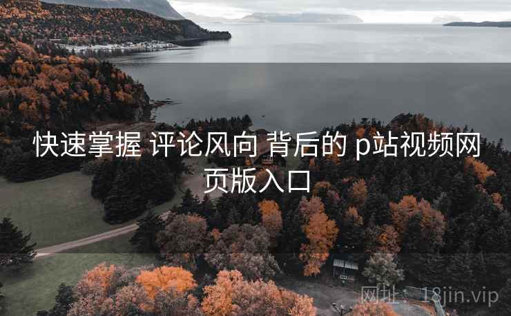 快速掌握 评论风向 背后的 p站视频网页版入口