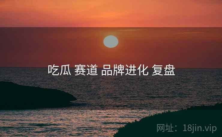 吃瓜 赛道 品牌进化 复盘